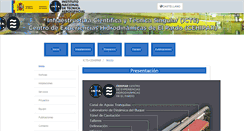 Desktop Screenshot of cehipar.es